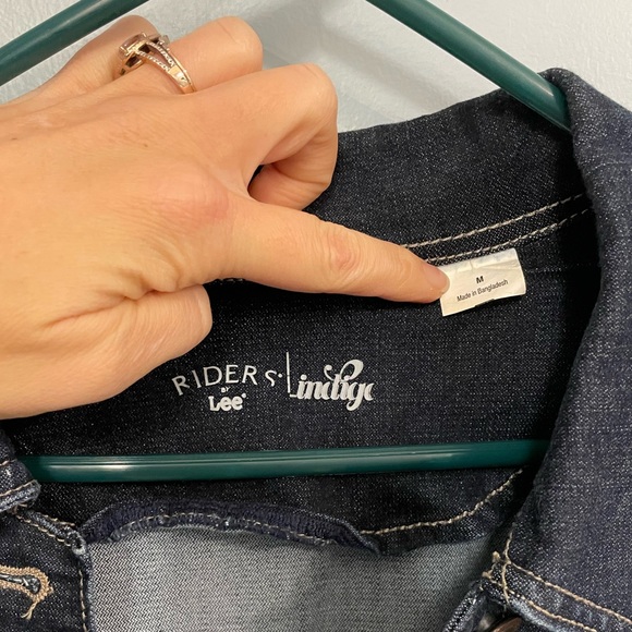 Lee Dark Wash Jean Jacket - Picture 3 of 3